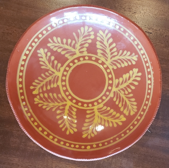 Redware Serving Bowl - Picture 2 of 3